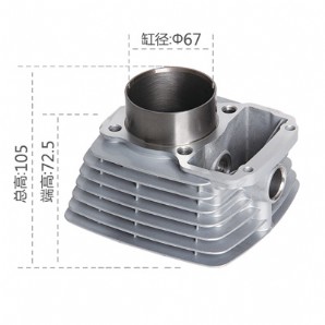 Motorcycle Cylinder BlockCG200(ZS198)