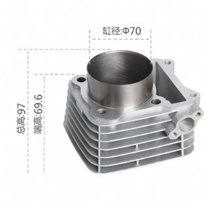 Motorcycle Cylinder BlockEN125 small vane expansion cylinder