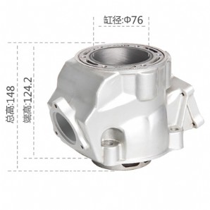 摩托车气缸体水冷76-CR250