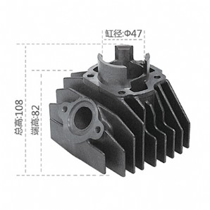 Motorcycle Cylinder BlockCY80(V80)