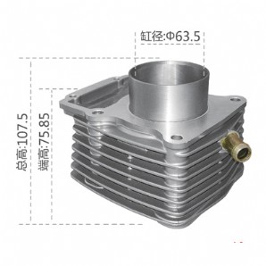 摩托车气缸体海啸200(CG200-A)