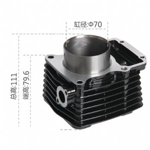 摩托车气缸体宗申SB250海啸